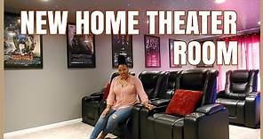 HOME THEATER | DIY Home Theater Decor | Home Movie Theater Room