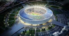Construction Time Lapse Baku Olimpic Stadium, BOS, Bakı Olimpiya Stadionu, Baku time lapse