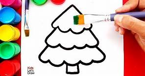 10 DIBUJOS DE NAVIDAD con Brillantina para Niños | Colorful Glitter Christmas Drawings and Painting