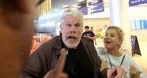 Ron Perlman Aggressively Confronts Videographer After Being Spotted In A Wheelchair
