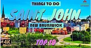 Saint John (New Brunswick) ᐈ Things to do | What to do | Places to See ☑️ 4K