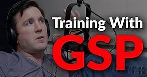 Chael Sonnen talks about the first time he trained with GSP