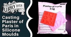 Casting Plaster of Paris in Silicone Moulds