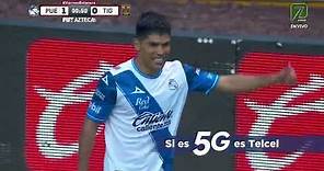 Gol de Martín Barragán | Puebla 1-0 Tigres | Liga BBVA MX - Apertura 2022 - Jornada 15