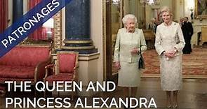 The Queen hosts a reception to celebrate the work and patronages of Princess Alexandra