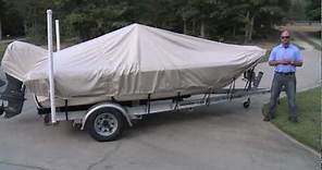 Carver styled to fit boat cover brought to you by BoatCoversDirect