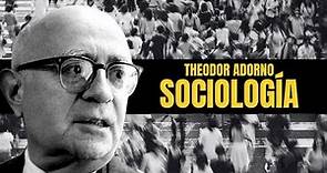 Theodor Adorno contra el método burgués en la Sociología