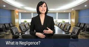 What Is Negligence? | LawInfo