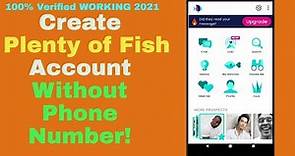 How to Bypass POF Phone Verification | Create Plenty of Fish (POF) Account without Phone Number
