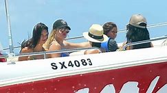 The Kardashian and Jenner Sisters Take a Bikini-Clad St. Barts Boat Trip