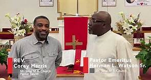 Meet Pastor Select Rev. Corey Harris