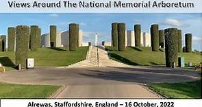 Views Around the National Memorial Arboretum, Alrewas, Staffordshire, England - 16 October, 2022