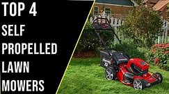 ✅Top 4 Best Self Propelled Lawn Mowers in 2023 The Best Self Propelled Lawn Mowers - Reviews