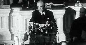 Discurso de la Infamia de Franklin D. Roosevelt y declaración de guerra a Japón