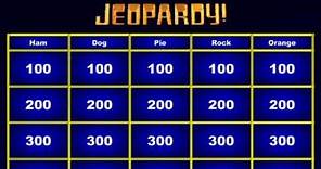 Jeopardy Maker - Create Your Own Jeopardy Games!