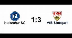 Karlsruher SC gegen VfB Stuttgart live | Aktueller Spielstand 1:3