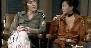 John Lennon and Yoko Ono Dick Cavett Show Excerpt 1 of 6