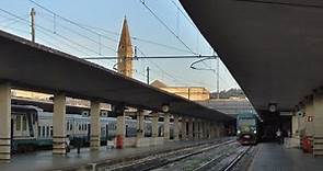 Entrata in stazione a Firenze Santa Maria Novella