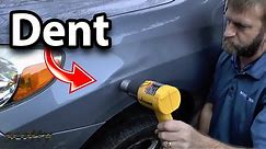 How to Remove Car Dent Without Having to Repaint - DIY