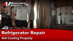 LG Refrigerator Repair & Diagnostic Fix - Not Cooling Properly, Defrosting food