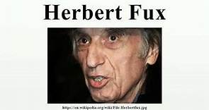 Herbert Fux