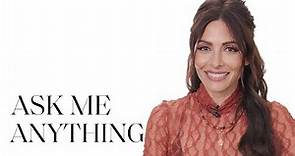 Sarah Shahi On The Scariest Scene She's EVER Filmed & Southern Hospitality | Ask Me Anything | ELLE