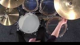 Learn Drums Lesson 01 - Introduction to the kit