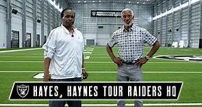 Lester Hayes and Mike Haynes Reunite to Tour Raiders HQ | NFL