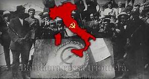 Italian Communist Song - "Bandiera Rossa"