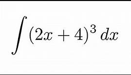 Integralrechnung: Funktion durch lineare Substitution integrieren | INTEGRIEREN LERNEN #19