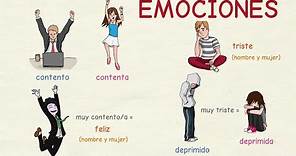 Aprender español: Emociones y estados de ánimo 😀😩 (nivel básico)