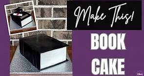 Make This Perfect Book Cake!