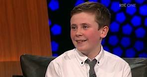 'Moone Boy' star David Rawle gets some words of advice from Chris O'Dowd | The Late Late Show