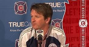 Frank Yallop discusses the Fire's 0-1 loss to the Vancouver Whitecaps