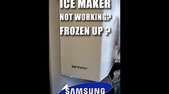 Samsung Ice Maker Not Working? #HowTo #Fix it #SamsungIceMaker
