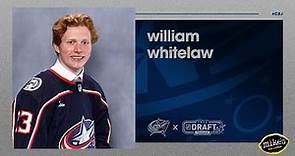 William Whitelaw is SUPER EXCITED to be a Columbus Blue Jacket | Media Availability (6/29/23)