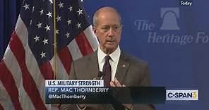 Representative Mac Thornberry on U.S. Military Strength