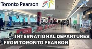 TORONTO PEARSON (YYZ) Airport International Departures Terminal 3