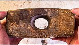 Rusty Hammer Restoration // DIY An Old Hammer Into A Sledgehammer