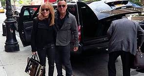Bruce Springsteen with Patti Scialfa in NYC in 2015