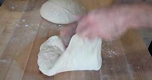 Easiest way to shape a boule (round) for bread