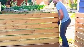 How to build a double fence gate