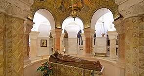 Here Virgin Mary, Mother of Jesus died - Abbey of the Dormition, Mount Zion Jerusalem Israel