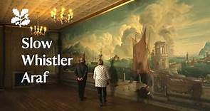 Slow TV of Rex Whistler mural at Plas Newydd House and Garden