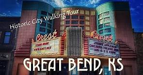 Great Bend, KS | A 4K City Walking Tour