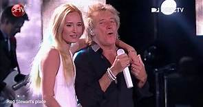 09 forever young Rod Stewart w/ his daughter Ruby live 27.02.2014 Quinta Vergara, Viña del Mar, Chile - live the life tour [full HD]