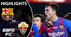 Nicolas Gonzalez saves the day for Barcelona in win vs. Elche | LaLiga Highlights | ESPN FC