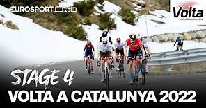 Volta a Catalunya 2022 - Stage 4 Highlights | Cycling | Eurosport