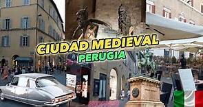 Un Recorrido por la Ciudad Medieval Italiana | Perugia - Umbria 🌍 🇮🇹🤌