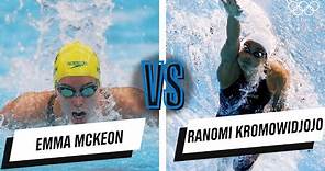 Unstoppable! ⚡️ Emma McKeon 🆚 Ranomi Kromowidjojo - 100m freestyle